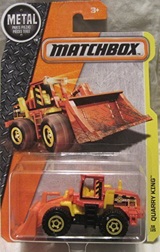 Orange Matchbox 2017 MBX Construction Tractor King 37/125 