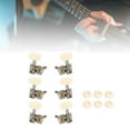 thumbnail image 6 of Kokiya 6 Pieces Tuning Keys Pegs Sturdy Guitar Tuner for Acoustic Guitars Accessory White Double Hole, 6 of 9