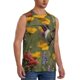 thumbnail image 2 of Balery Humming Bird Camisetas sin mangas para hombre, absorbe la humedad y protege contra el mal olor.-Large, 2 of 7