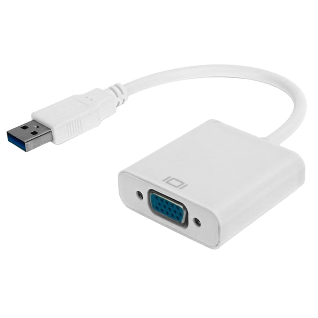 Cable Adaptador USB3.0 A VGA, Adaptador USB A VGA Accesorios De Computadora Para Escritorio Para Computadora Portátil Para PC ANGGREK Otros
