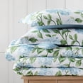 thumbnail image 7 of Martha Stewart Everyday Harper Hydrangea Gingham 7-Piece Microfiber Queen Comforter Set, 7 of 7