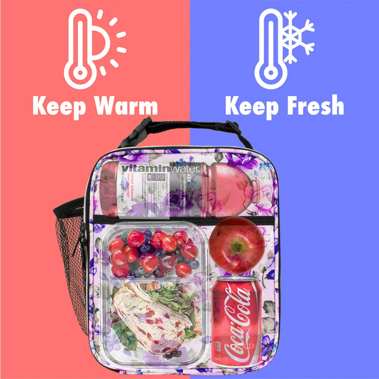 Opux Premium Insulated Lunch Box | Soft Leakproof School Lunch Bag for Kids, Boys, Girls | Thermal Reusable Work Lunch Pail Cool