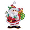 thumbnail image 2 of Cuadros Decorativos Pegatina navideña para manualidades de Arte de diamantes de imitación 5D Wdftyju Kits lindos de Navidad árbol de NavidadSanta Clauspatrón de medias para principiantes, 2 of 4