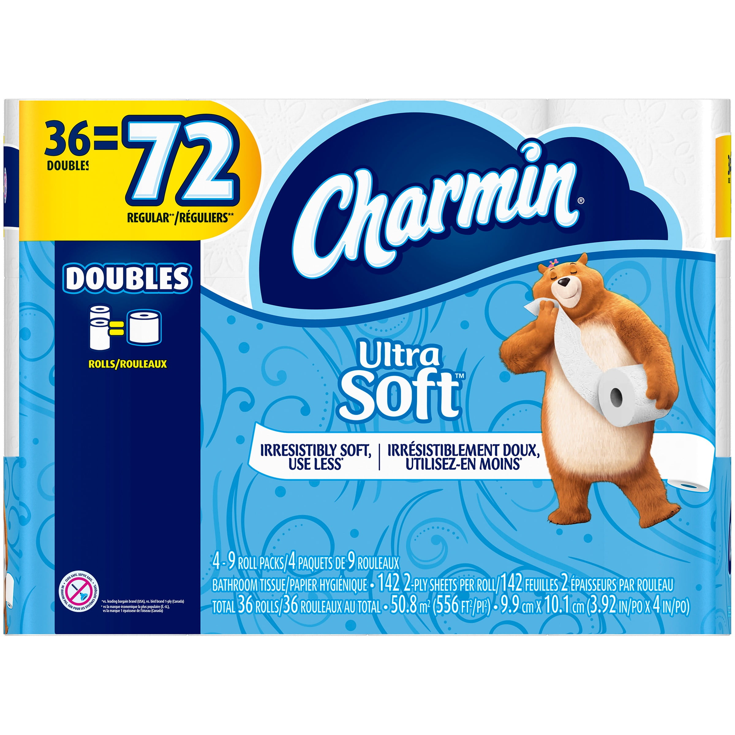 Charmin Ultra Soft Toilet Paper, 36 Double Rolls by Procter & Gamble