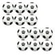 thumbnail image 1 of Mini balones de fútbol de 28mm/1,1 pulgadas, fútbol de mesa clásico, balones de fútbol de mesa de gran elasticidad, blanco y negro, 12 Uds. Inevent OD006728-00, 1 of 7
