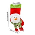 thumbnail image 4 of Xuniizn Christmas Stockings Bulk, Assorted Festive Xmas Stockings for Fireplace Mantel Decor, Traditional Holiday Ornaments, Christmas Decorations for Home, Polyester, 4 of 7