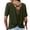 Army Green, variant on Open Back Tops for Women Back Twist Criss Cross Short Sleeve Tshirts Loose Fit Casual Solid Color Crew Neck Blouses M