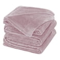thumbnail image 3 of Cobertor Ligero Liso Matrimonial Hotelero Suave Y Calientito MELOCOTTON HOGAR MOD ROSA PASTEL, 3 of 5
