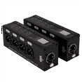 thumbnail image 2 of 3 Paires de Câbles d'Extension Audio et Réseau 4 Canaux 3 Broches XLR Ou 6.3Mm, DMX512 Rallonge de Signal Mâle+ Femelle, 2 of 8