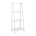 thumbnail image 1 of New Ridge Home Goods 2025-WHT Dunnsville 4-Tier Ladder Shelf - White, 1 of 1
