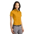 thumbnail image 4 of Port Authority Adult Female Women Plain Shirt Athletic Gold 4X-Large, 4 of 6