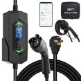 thumbnail image 1 of Cargador para vehículo eléctrico DREAMDASH 40A 9,6 kW WiFi, cable de 7,6 m, 240 V, 1 of 9