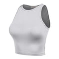 thumbnail image 2 of FashionMille Women Stretch Bandeau Jersey Tube Bodysuit Strapless Top, 2 of 5