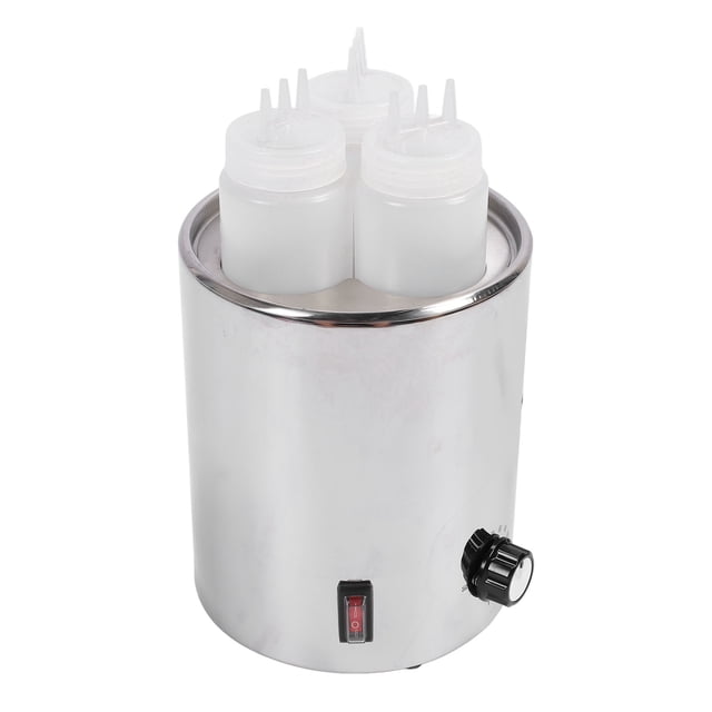 Calentador De Salsa De Queso, Calentador De Baño De Agua, Dispensador De Calentador De Salsa Eléctrico, Calentador De Salsa De Chocolate Eléctrico De Acero Inoxidable De