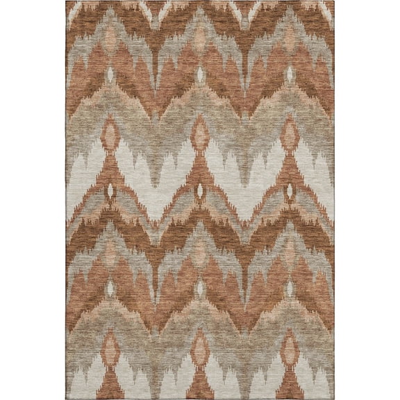 Dalyn Rugs Premium Machine Washable Mayfield AMF743 Paprika 2'6" x 3'10" Rug
