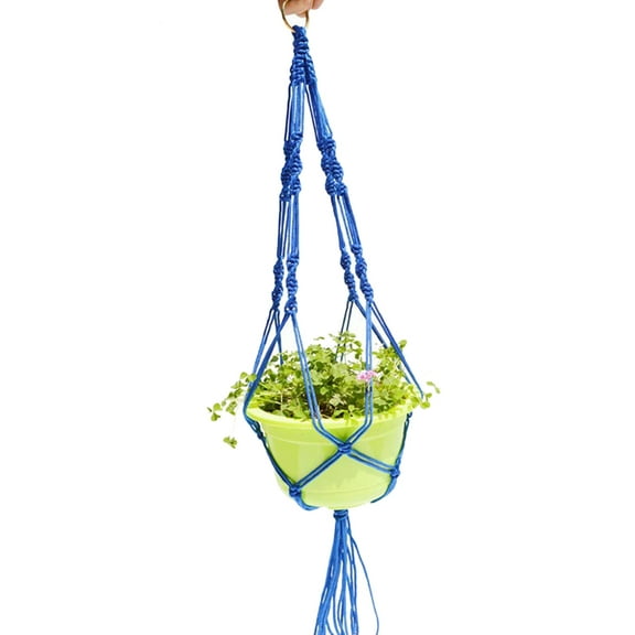 Monyance Indoor Plant Hanger Jute Macrame Plant Hanger for Indoor/Outdoor Decoration(41.34X3.94X0.39Inches)