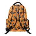 thumbnail image 2 of FUIALDOLG Orange Cartoon Design Multi-pocket Bookbag with Breathable Lightweight Casual Daypack, Waterproof 17 Inch School Backpack for Elementary School Travel Daily Use, 2 of 9