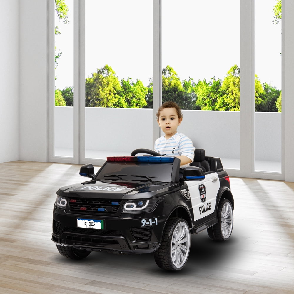 police car for kids to drive