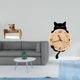 thumbnail image 2 of Soporte de papel higiénico y organizador de reloj de pared con diseño de búho creativo, fácil instalación, ligero, sin , para decoración del, 2 of 8