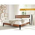 thumbnail image 6 of Acacia Emery Solid Wood Bed Frame with Headboard, Signature Headboard Wood Bed, Queen - Americano, 6 of 8