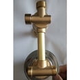 thumbnail image 2 of Interruptor de ducha de pared de una pieza, salida de 2/3/4/5 vías, grifo de ducha de latón, tornillo o entubación de cobre, mezclador de cabina de ducha, entubación de 3 vías (distancia, 2 of 2