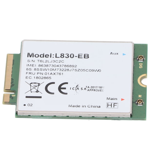 Tarjeta de red 4G Nikou Módulo LTE FDD Para Thinkpad X280 X390 T480 P52S