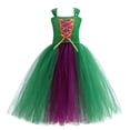 thumbnail image 6 of LIIPEE Girls Halloween Costumes Kids Sleeveless Mesh Princess Dresses Party Dress Up Clothes,8-10 Years, 6 of 6