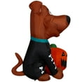 thumbnail image 4 of Gemmy Airblown Inflatable SCOOB w/Pumpkin Scene WB, 4 ft Tall, Multicolored, 4 of 4