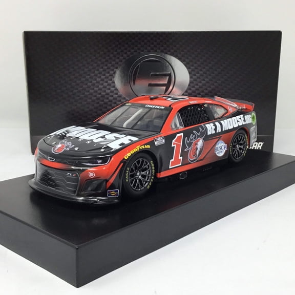 Ross Chastain 2024 Moose Fraternity Foil Number 1:24 Elite Diecast