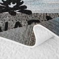 thumbnail image 5 of Erosebridal Happy Camping Twin Quilt Set, Vintage Farmhouse Twin Coverlet Set, 2-Piece 1 Bedspread and 1 Pillowcase, 5 of 7