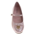 thumbnail image 5 of Badgley Mischka Girls Dress Shoes (Little Kids, Sizes 11–4), Pink, Size: 12, 5 of 7