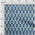thumbnail image 1 of oneOone Cotton Cambric Fabric Ogee Flame Stitch Decor Fabric Printed BTY 56 Inch Wide, 1 of 4