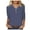Navy, variant on 3/4 Length Sleeve Womens Tops 2026 Spring Trendy Casual V Neck Basic Plain Office Tshirt Womens Blouses