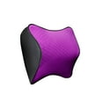 thumbnail image 2 of Flmtop Space Memory Foam Car Lumbar Support Auto Neck Pillow Headrest Head Restraint, 2 of 7