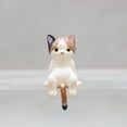 thumbnail image 1 of Ruifaya Lindos adornos en miniatura de gato Figuras de gato de la suerte Estatuas de jardín en miniatura 9CF3, 1 of 7