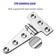 thumbnail image 5 of Bisagras en T de Marino, Bisagras para Barcos, 4 Pulgadas X 2 Pulgadas, Sin Ruido, Acero Inoxidable 316 Resistente con Tornillos (8 Piezas), 5 of 5