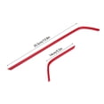 thumbnail image 5 of Couvercle de Sortie d'Air, 2pcs Rouge ABS Auto Voiture Garniture de Sortie d'Air Garniture Conception Révolutionnaire, 5 of 5
