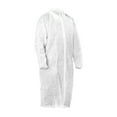 thumbnail image 4 of Wetex 50pcs Disposable Unisex Lab Coat Polypropylene, White Color with 3 Pockets, XL, 4 of 4