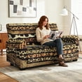 thumbnail image 5 of Xixirimido Recliner Loveseat Cover Non-Slip Reclining Couch Covers for 2 Seat, Recliner Sofa Cover Furniture Protector with Pockets for Kids, Pets, Leopard Cowhide Aztec Tribe, 5 of 8