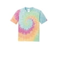 thumbnail image 5 of Port & Company Youth Tie Dye Tee-XS (Pastel Rainbow), 5 of 6