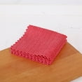 thumbnail image 1 of Oleegame 1PC Trashcans For Bedroom Kitchen Tool Tableware Dish Towel Nonstick Oil Fast Dish Cloths Cleaning Cloth Wiping Rag Dish Rags Super Absorbent Coral Dish Towel, 1 of 2