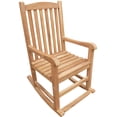 thumbnail image 3 of Seven Seas Teak Salvador Outdoor Patio Rocking Chair made from A-Grade Teak Wood, 3 of 5