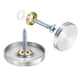 thumbnail image 1 of Tapas de Tornillo Uxcell, Tornillos de Espejo de Acero Inoxidable 201 de 30mm, 1 of 7