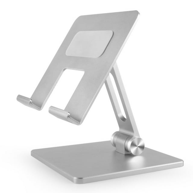 El soporte para tableta se puede plegar, subir y bajar, adecuado para tabletas y teléfonos móviles.