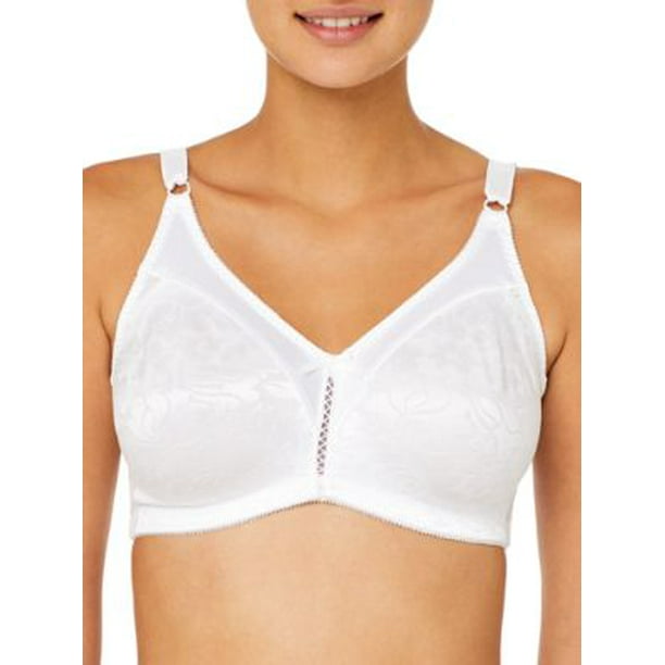 Bali Bali Women's Double Support Lace Wirefree Bra, Style 3372