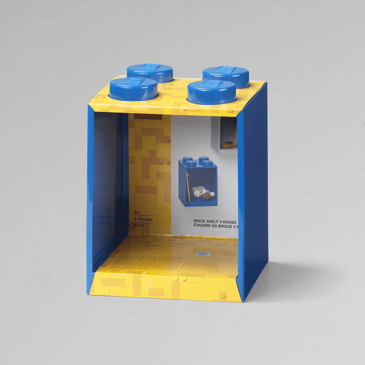 LEGO Storage Products: 41141731 4-Stud Brick Shelf Blue