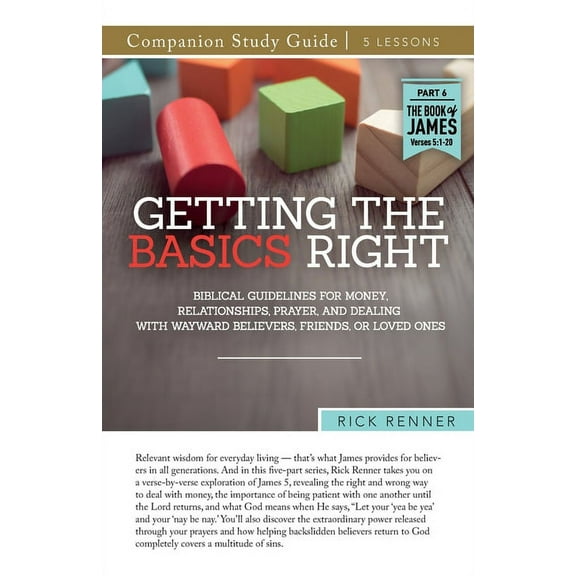Getting the Basics Right Study Guide (Paperback)
