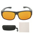 thumbnail image 1 of Gafas con filtro de luz azul, lentes ámbar/naranja, para leer en la computadora y ver la televisión., 1 of 14