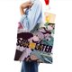 thumbnail image 4 of Soul Eater Bolso de tela con estampado de lienzo para mujer, bolsa de compras reutilizable y estética, con cremallera interior, regalo para mujer, 35 × 40 cm., 4 of 6