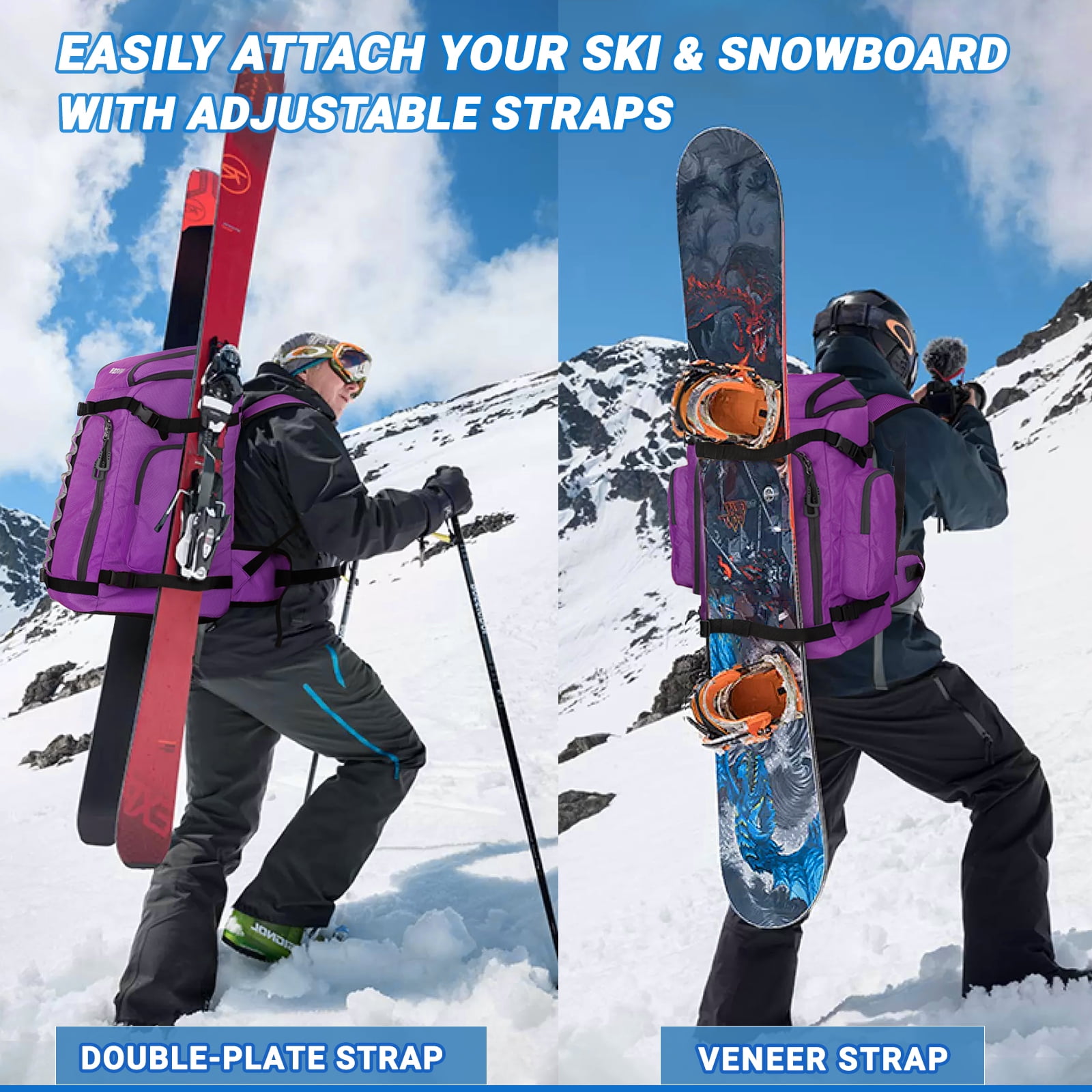 スノーボード o'neill snowboard carry bag camo purple 18c25141-af3f-4a7b-a68b-